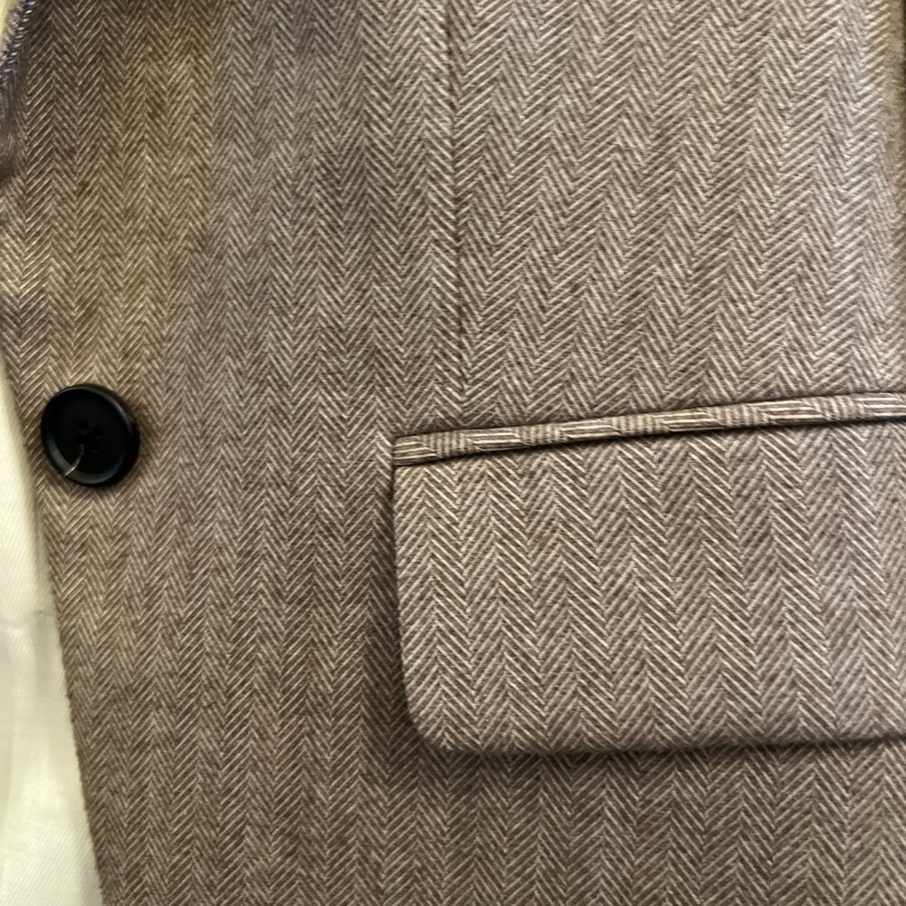 Veronica Beard Dickey Blazer in Neutral Brown - Picture 5 of 9